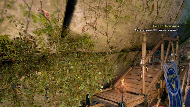 You find a red chest under the scaffold and a white one behind it - Centaurs and the Foot of Apollo - Chapter 19: The Foot of Apollo - God of War: Ascension - Game Guide and Walkthrough