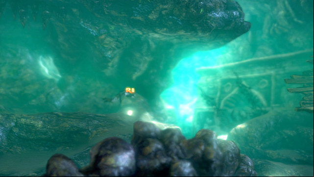 Choose the lower path and search the bottom - Artifacts - Artifacts, Gorgon Eyes and Phoenix Feathers - God of War: Ascension - Game Guide and Walkthrough