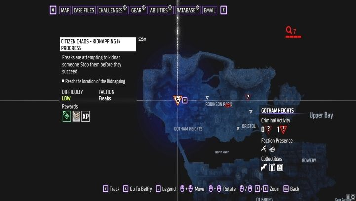 The next quest in the area starts immediately after the previous one is completed - Gotham Knights: Harley Quinn chapter - walkthrough - Chapter 4 - Gotham Knights Guide, Walkthrough