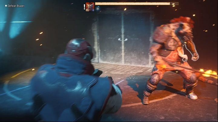 In the second round, you'll face the Blazer - Gotham Knights: Harley Quinn chapter - walkthrough - Chapter 4 - Gotham Knights Guide, Walkthrough