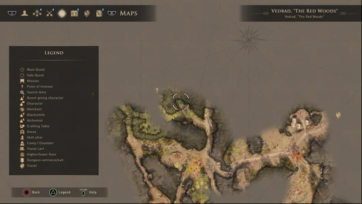 Comment: North-Western part of the map - GreedFall: Skill Altars - list of all - Secrets and additional activities - GreedFall Guide