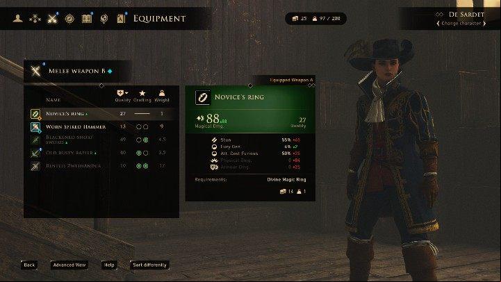 1 - GreedFall: Battle Mage - character build - Character builds - GreedFall Guide