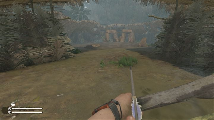 The village is located at coordinates 31W 36S (marked by psi letter on the third part of the map) - Green Hell: Interesting places - where on the map? - FAQ - Green Hell Guide
