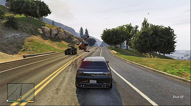 Motorcyclist can be rammed or shoot down - GTA 5: The Multi Target Assassination walkthrough - Main missions - GTA 5 Guide