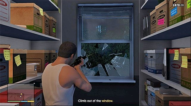 Now you can head for the archive in the corner of this location - GTA 5: Dead Man Walking walkthrough - Main missions - GTA 5 Guide