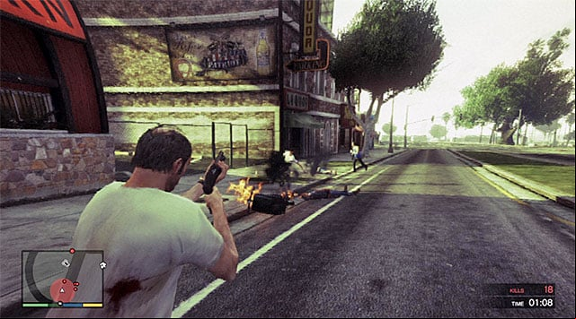 Watch out for enemies on monocycles - GTA 5: Rampage Five - Strangers and Freaks missions - GTA 5 Guide