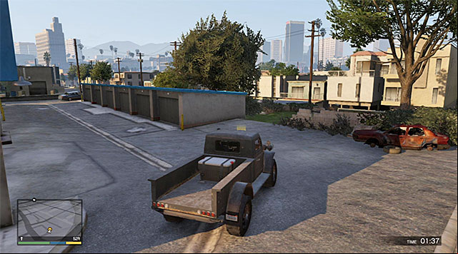 The place where the mission ends - GTA 5: Grass Roots - The Pickup - Strangers and Freaks missions - GTA 5 Guide