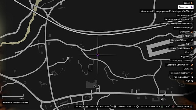 Actually its not that far away. - GTA 5: Duke ODeath Car - Other Quests - GTA 5 Guide