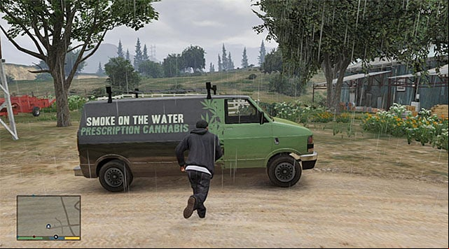 The van - GTA 5: Smoke on the Water - Property missions - GTA 5 Guide