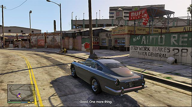 The place where the mission ends - GTA 5: Deep Inside walkthrough - Main missions - GTA 5 Guide
