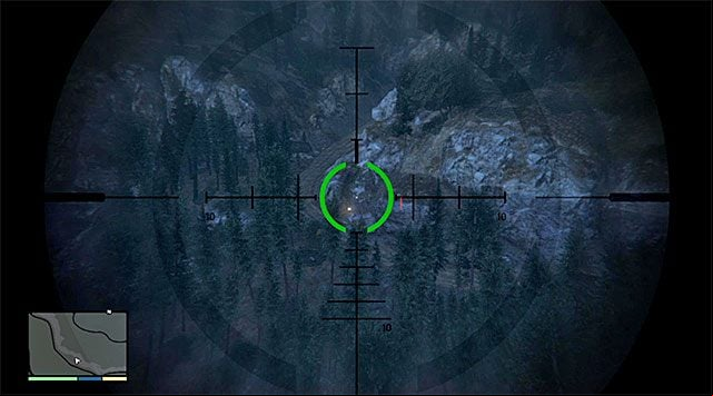 The last one of the enemies is hiding in the place shown in the above screenshot, i - GTA 5: Predator walkthrough - Main missions - GTA 5 Guide