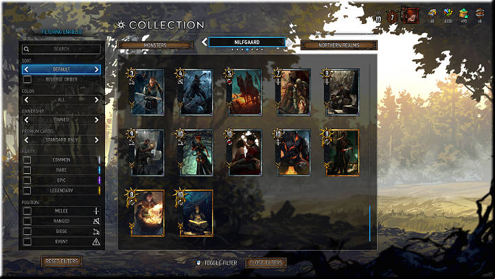Spies are cards that you send to your opponents side - Positions of Cards | Card Types - Card Types - Gwent: The Witcher Card Game Guide