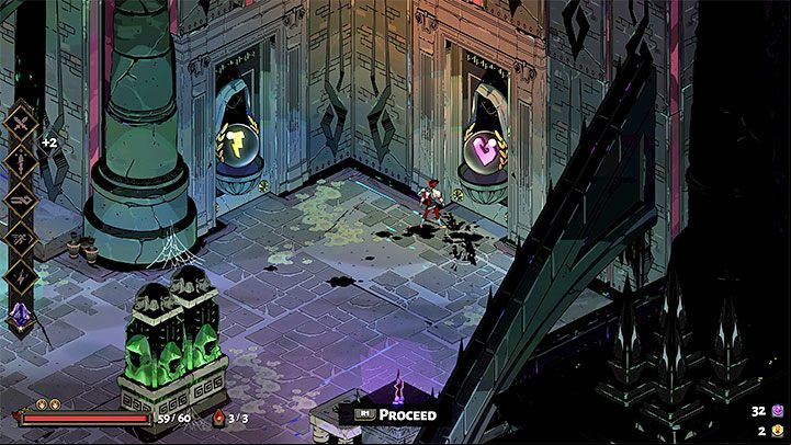 You'll encounter weird symbols on chambers' doors almost immediately after starting the game - Hades: Door symbols - what do they mean? - FAQ - Hades Guide