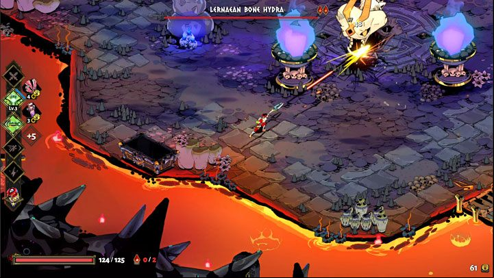 For most of this fight, you will be busy attacking the largest Hydra head - Hades: The Bone Hydra - Asphodel - boss, how to defeat - Bosses - Hades Guide