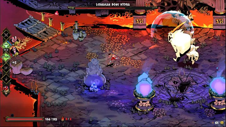 After the main Hydra head loses 1/3 its the health points, it will become temporarily invincible and some smaller heads will be summoned - Hades: The Bone Hydra - Asphodel - boss, how to defeat - Bosses - Hades Guide