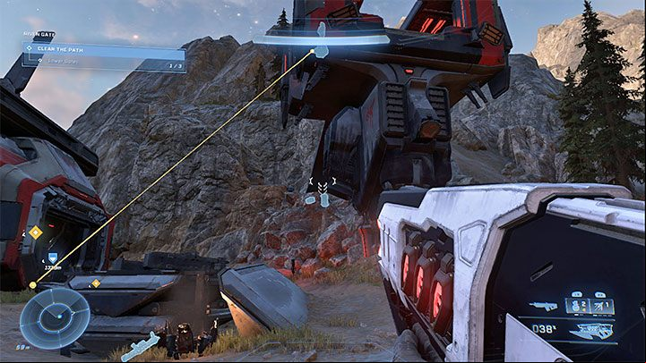 You'll have a few simple tasks to do in each outpost - Halo Infinite: Banished Outposts - walkthrough - Additional tasks - Halo Infinite Guide