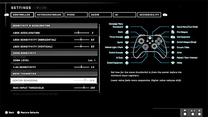 Halo Infinite has a lot of control options, thanks to which you can better match the game to your own preferences and the controller used - Halo Infinite: Keybinds - Appendix - Halo Infinite Guide