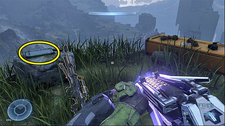 After reaching the top, look for the sniper's hideout - Halo Infinite: Scattered category - all Spartan Audio Logs - Spartan audio recordings - Halo Infinite Guide