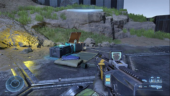 The secret is on the southern end of the map, and you can start, for example, in the FOB Hotel base - Halo Infinite: Scattered category - all Spartan Audio Logs - Spartan audio recordings - Halo Infinite Guide