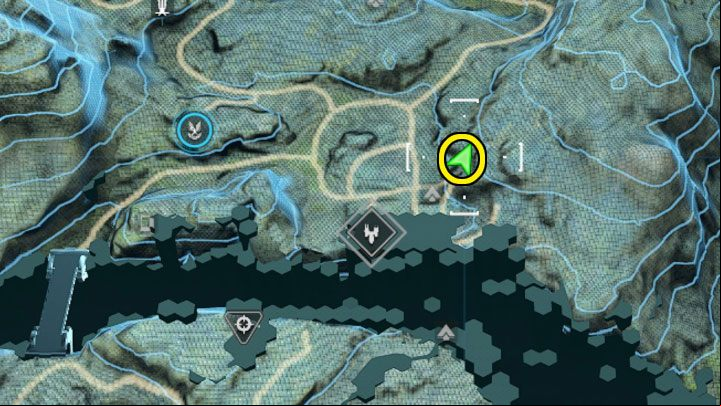 Follow it to reach an abanoned hideout (screenshot) - Halo Infinite: Redoubt of Sundering (Connections) - colectibles, Spartan Cores, Audio Logs - s - Halo Infinite Guide