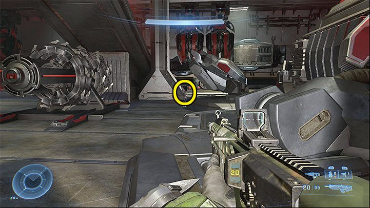 Once inside, you will find the audio recording on the ground floor, near the objects that are to be sabotaged as a part of capturing the outpost - Halo Infinite: Forge of Teash (Connections) - collectibles, Spartan Cores, Audio Logs - s - Halo Infinite Guide