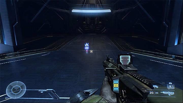 The skull will be in the place where the enemies where - Halo Infinite: Repository (Reckoning) - collectible list, skulls, audio logs - Settlement - Halo Infinite Guide