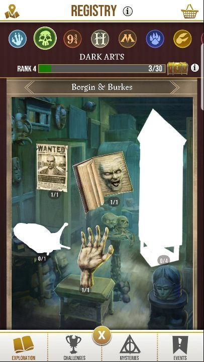 Borgin & - Registry and Magical Creatures in Harry Potter Wizards Unite - Basics - Harry Potter Wizards Unite Guide