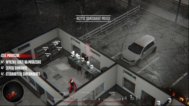 There is some ammo and a couple of bulletproof vests inside the armory. - Mission 1 - House | Walkthrough - Walkthrough - Hatred Game Guide & Walkthrough