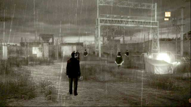 ...who can be found at the tent. He is wearing a black coat - Crime Scene | Heavy Rain Walkthrough - Walkthrough - Heavy Rain HD Guide