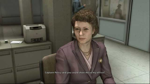 Talk with the secretary and she will lead you to the office - Welcome, Norman! | Heavy Rain Walkthrough - Walkthrough - Heavy Rain HD Guide