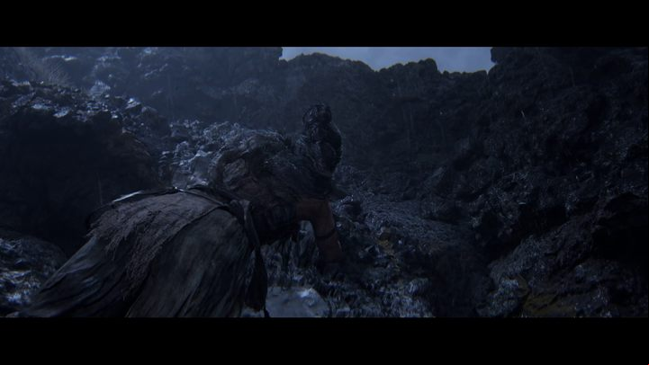 Pressing SHIFT or LB will make Senua travel faster - Hellblade 2: Reykjanesta Chapter 1 - Walkthrough - Hellblade 2 Senuas Saga Guide