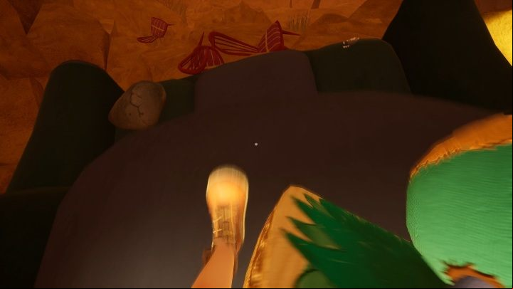 On the sofa, placed on a stone mountain, you will find a lemur - Stage 1 - Collecting Toys | Hello Neighbor Hide and Seek Walkthrough - Walkthrough - Hello Neighbor Hide and Seek Guide