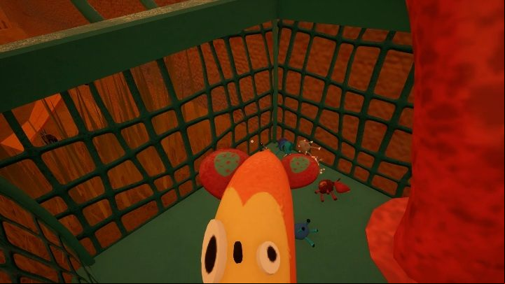 This task will end when you throw all the toys into the basket - Stage 1 - Collecting Toys | Hello Neighbor Hide and Seek Walkthrough - Walkthrough - Hello Neighbor Hide and Seek Guide