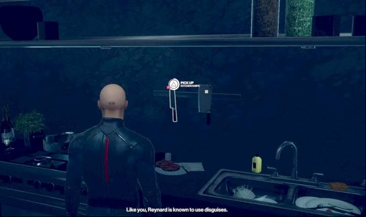Kitchen knife - use it to attack Orson while he takes a Bath. - Hitman 2: Challenges, Feats - Nightcall walkthrough - Nightcall (Hawkes Bay) - Hitman 2 Guide