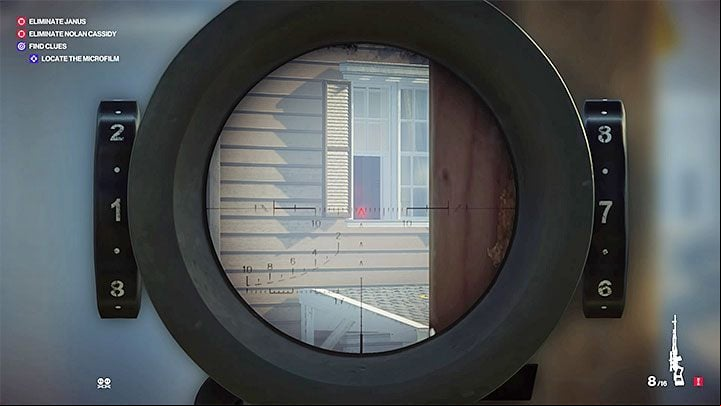 Janus can be shot from the treehouse without any previous preparations, but you have to take the shot at a very specific moment - Hitman 2: Assassination of Janus - Another Life walkthrough - Another Life (Whittleton Creek) - Hitman 2 Guide