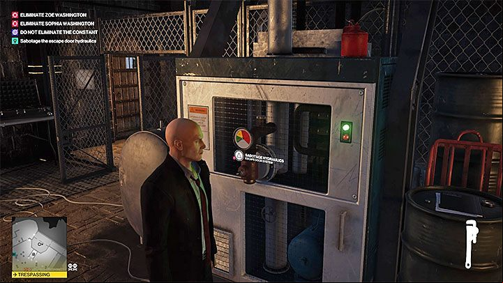 Wait for the guard to finish the conversation and leave the room leaving two custodians inside - Hitman 2: Story Missions - The Ark Society walkthrough - The Ark Society (Isle of Sgail) - Hitman 2 Guide