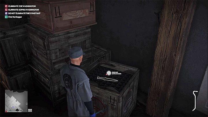 47 has to find the artifact in one of the crates in the warehouse - a custodian outfit would work well in the current situation - Hitman 2: Story Missions - The Ark Society walkthrough - The Ark Society (Isle of Sgail) - Hitman 2 Guide