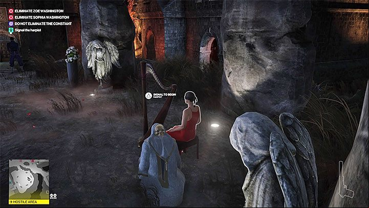 Leave the tower and watch out for a single guard that patrols the area - wait for him to look the other way - Hitman 2: Story Missions - The Ark Society walkthrough - The Ark Society (Isle of Sgail) - Hitman 2 Guide