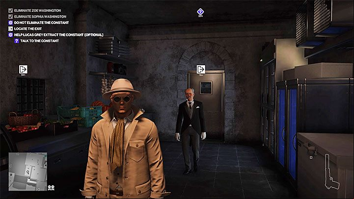 You have to bring the butler to the Freezer on level 2 (shown in the pictures above), which is adjacent to the kitchen - Hitman 2: Isle of Sgail - Trophies/Achievements list - Hitman 2 - Hitman 2 Guide
