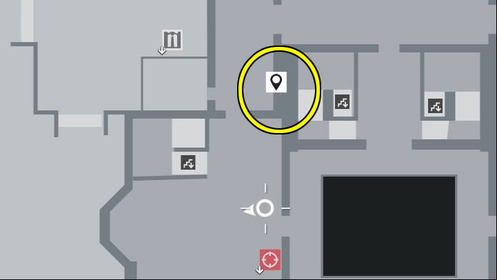 The first secret room is adjacent to the library on floor 1 - Hitman 3: Secret rooms - how to open them? Dartmoor, walkthrough - Death in the Family - Dartmoor - Hitman 3 Guide