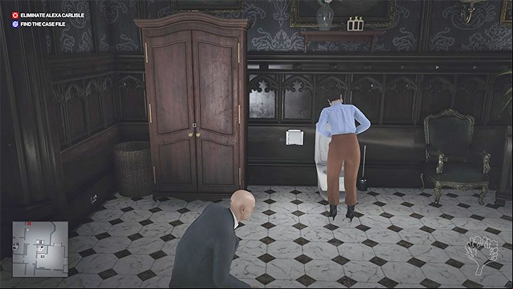 If you don't want to be detected, use the rat poison - Hitman 3: Getting the Arthur Edwards files/Case File - Dartmoor, walkthrough - Death in the Family - Dartmoor - Hitman 3 Guide