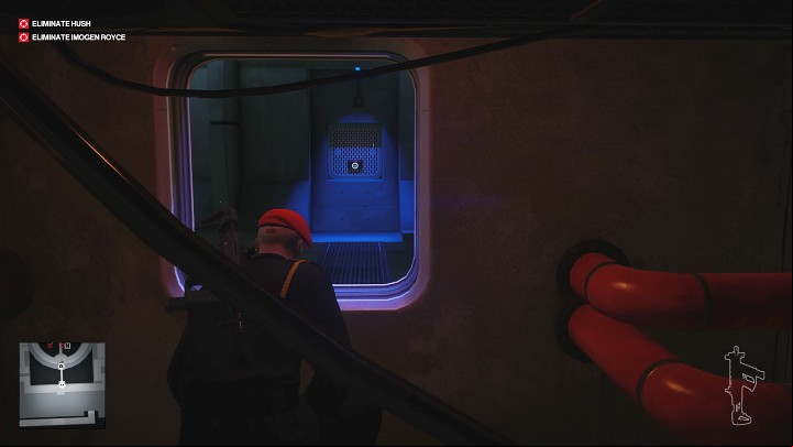 You will notice another grid on the left side - open it - Hitman 3: Imogen Royce - how to kill her? Chongqing, China, walkthrough guide - End Of An Era - Chongqing - Hitman 3 Guide