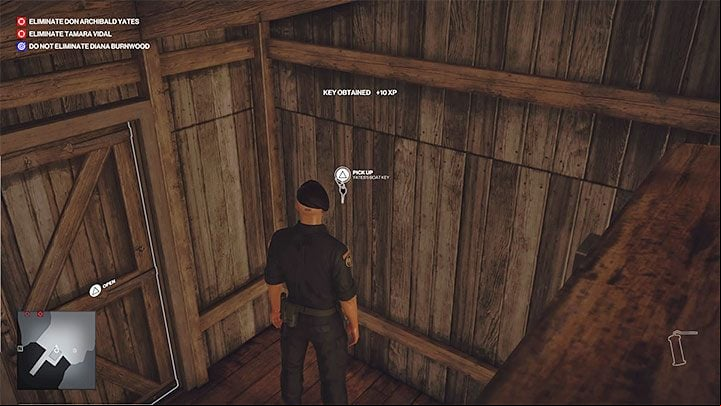 You must also obtain Yates's Boat Key - Hitman 3: Mendoza map - how to leave? - The Farewell - Mendoza - Hitman 3 Guide