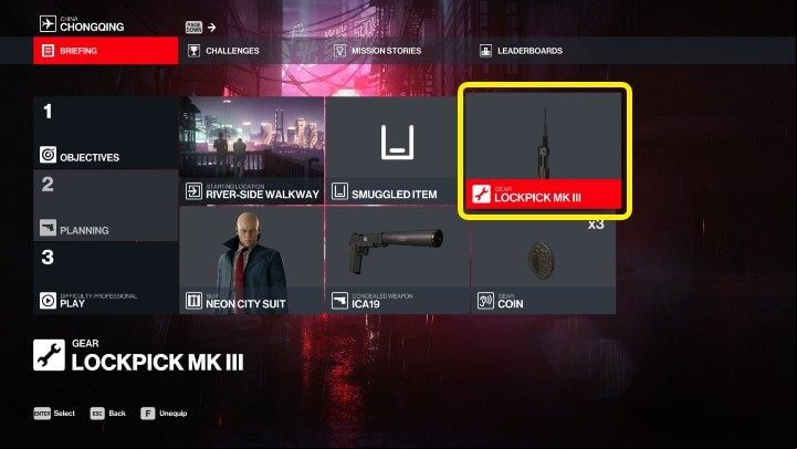 You will unlock the Lockpick Mk III after reaching mastery level 2 on the Dartmoor map (Death in the Family mission) - Hitman 3: Lock - how to open it? - FAQ - Hitman 3 Guide