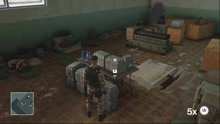 to Zaydans safe is in the room used by soldiers as barracks. - Murdering Claus and Reza during a single action | Marrakesh - Marrakesh: A Gilded Cage - Hitman Game Guide