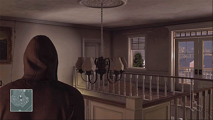 Hit the chain that holds the chandelier - Murdering Sean Rose | Colorado - Colorado: Freedom Fighters - Hitman Game Guide