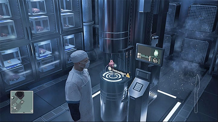 Destroy the heart once the room is empty - Murdering Erich Soders | Hokkaido - Hokkaido: Situs Inversus - Hitman Game Guide