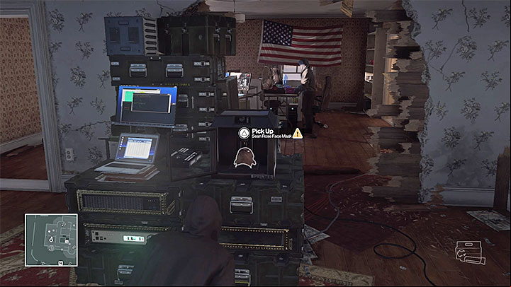 The 3D printer needs a moment to prepare the mask - Important items | Colorado - Colorado: Freedom Fighters - Hitman Game Guide
