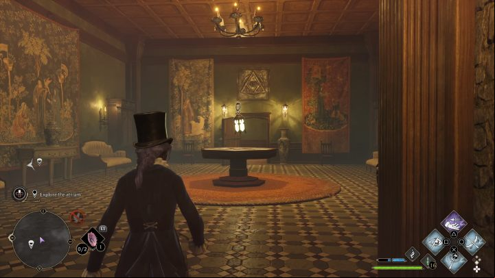 3 - Hogwarts Legacy: How to explore the Atrium in the Minding Your Own Business quest? - Combat and exploration - Hogwarts Legacy Guide