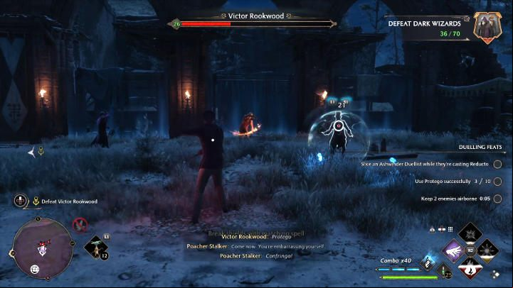 After this sequence you'll face off against his henchmen once again - Hogwarts Legacy: Wand Mastery - Main quests - Hogwarts Legacy Guide